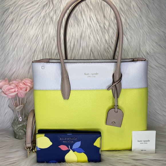 kate spade Handbags - 🍋 Kate Spade 🍋 Eva Satchel & Bifold Wallet